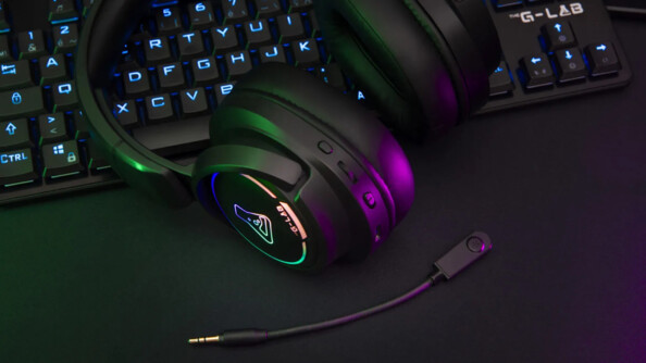 Korp Iridium draadloze gaming headset met bluetooth en 2,4 GHz