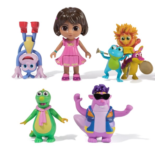 Dora Fantastic Friends cadeauset met 5 figuren
