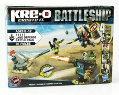 KRE-O Battleship Land Defense Battle Pack van Hasbro: bouwen en actie combineren