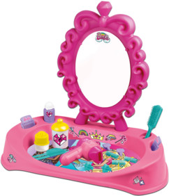 Barbie kinder kaptafel met 15 accessoires