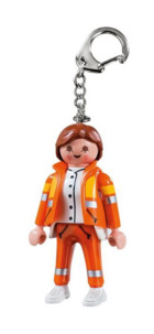 PLAYMOBIL 6666 sleutelhanger Spoedarts met figuur