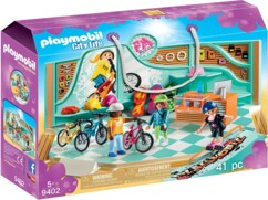 PLAYMOBIL Bike & Skate Shop met ramp en accessoires