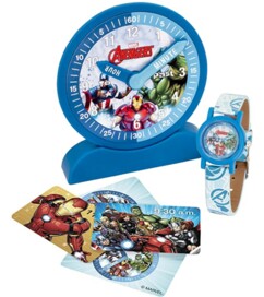 BulbBotz Marvel Avengers Time Teacher (educatieve kinderhorloge om klok te leren