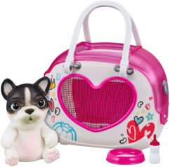 Little Live Pets OMG Pet Playset Bestie Bag interactieve puppy met gelu