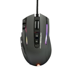 Bedrade gamingmuis Kult Nitrogen Core met RGB en 10.000 dpi
