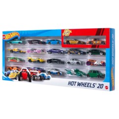 Mattel Hot Wheels set met 20 miniatuurauto’s H7045