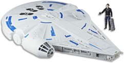 Star Wars Millennium Falcon Kessel Run met Han Solo-figuur