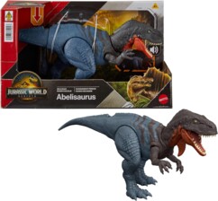 Jurassic World Abelisaurus beweegbare dinosaurusfiguur met geluid
