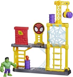 Hasbro Spidey en zijn geweldige vriendjes Hulk en de sloopwerf