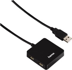Hama USB-hub met 4 poorten USB 2.0