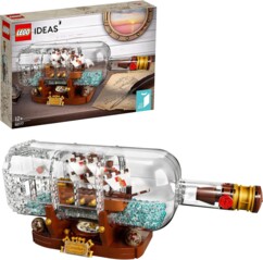 LEGO Ideas 92177: het schip in de fles