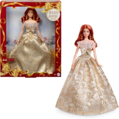 Barbie Holiday 2025 Roodharige pop (feestelijke verzamelpop met elegante winterl