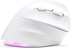 Bluestork Ergo Lumi White draadloze ergonomische muis