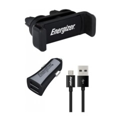 Energizer autokit met smartphonehouder en autolader