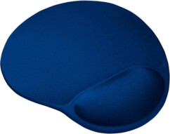 Trust BigFoot ergonomische muismat blauw voor comfortabel werken