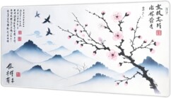 PAD SAKURA XXL gaming muismat 900 x 400 mm met Japans design