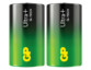 GP Ultra+ D LR20 batterijen 2 stuks