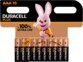 Duracell Plus AAA LR03 batterijen x 10 voor dagelijks gebruik