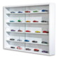 Compilati wandvitrine voor miniaturen wit