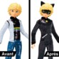 Miraculous Fashion Flip Adrien to Cat Noir van Bandai