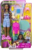 Barbie Familie Brooklyn kampeerset met pop en accessoires