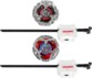 Beyblade X Transformers Collab Optimus Prime 4-60P vs. Megatron 4-80B Multipack