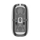 Transparante draadloze muis met bluetooth en 2,4 GHz