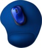 Trust BigFoot ergonomische muismat blauw voor comfortabel werken