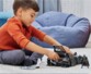 Spin Master Batman  all-terrain Batmobile met grijphaak en actiefiguur