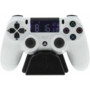 Réveil numérique Manette PlayStation 4 blanche.